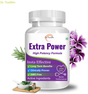 Dr.TrueSkin Extra Power Capsules With Strength Focus Formula(30 Capsules)