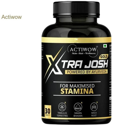 ACTIWOW Xtra Josh Gold Capsules for Wellness & Power(30 Capsules)