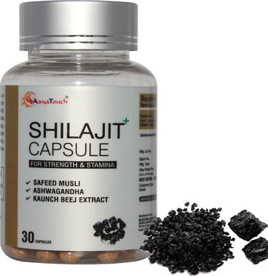 Aayatouch Shilajit Capsule With Safed Musli Extract(30 Capsules)
