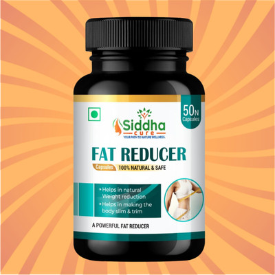 Siddha cure Ayurvedic Slimming Capsules for Natural Fat Reduction and Stamina(50 Capsules)