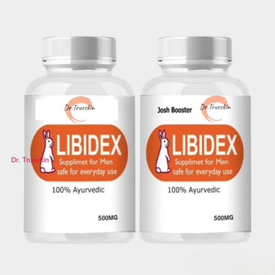 Dr.TrueSkin Libidex Capsules - Men’s Vitality & Energy Enhancer by Erolabs 2PCS(Pack of 2, 30 Capsules)