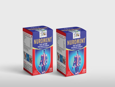 DR. THANGS NUROMENT CAPSULES PACK OF 2 | 30 Capsules' in each pack(Pack of 2, 60 Capsules)