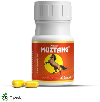 Dr.TrueSkin Liv Muztang Daily Men’s Energy Vital 30 Capsules AY01(30 Capsules)