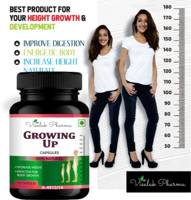 visalak pharma Growing Up Height Improvement Herbal Supplement For Speed Height Formula