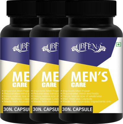 IBFEN Mens care Health Power Capsule For Men - Effective Result - Stress Reliefe(Pack of 3)