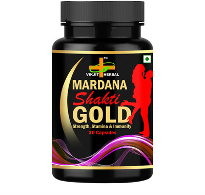 VIKJIT HERBALS MARDANA SHAKTI GOLD CAPSULES(30 Capsules)