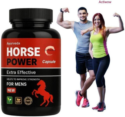 Dr.TrueSkin Horse Power Capsules Strength Endurance Ayurvedic Extra Power D59(30 Capsules)