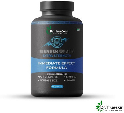 Dr.TrueSkin Thunder Of Zeus for stamina and natural endurance care(30 Capsules)