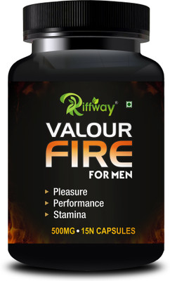 Riffway Valour Fire _ Herbal Formulation Stamina Capsule For Better Strength(15 Capsules)