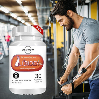 ACTIWOW Libidex Plus - Bold Energy Capsules for Men(30 Capsules)