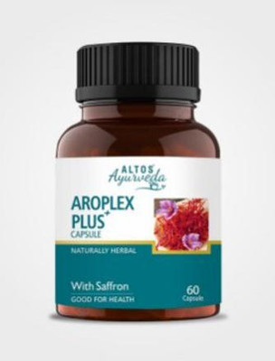 ALTOS Aroplex Plus With Saffron for Immunity, Energy, Attention & Endurance Capsules(60 Capsules)