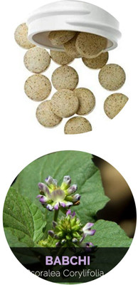 VEDIKA Babachi |Bakuchi |Psoralea Corylifolia Seeds Tablets-180 Tablets Pack.(180 Tablets)