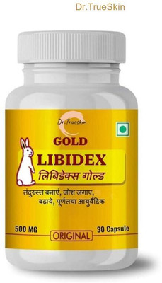 Dr.TrueSkin Libidex Gold Capsules Performance Strength Premium Active Life X01(30 Capsules)