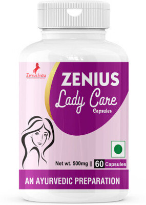 Zenius Lady Care Capsule for Women Hormonal Balance, 60 Veg Capsule(60 Capsules)