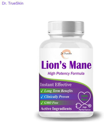 Dr.TrueSkin Lion's Mane Capsule Feel Refreshed & Energized A01(30 Capsules)