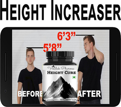 visalak pharma Height Cure Capsule Increase Body Height For Men & Women(30 Capsules)