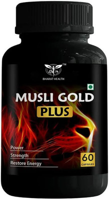 BHARAT HEALTH G0LD PLUS 60veg capsules pack of 1(60 Capsules)
