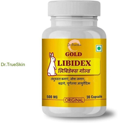 Dr.TrueSkin Libidex Gold Capsules Original Vitality Stimulant Support(30 Capsules)