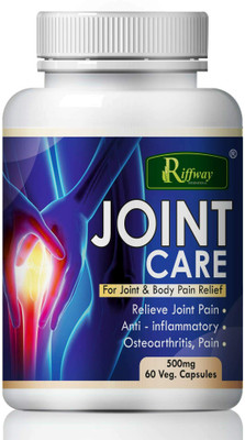 Riffway Joint Care Herbal Pill Improves Joints Mobility Bones Reduce pain(Pack of 2, 120 Capsules)
