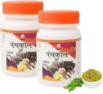 BHARAT AYURVEDIC AUSHDHALAYA Panchkol Churna, Powder 50gm each(Pack of 2, 100 g)