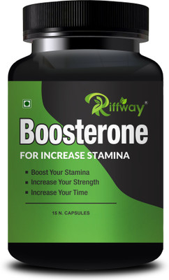 Riffway Boosterone _ Herbal Formula Stamina Capsule For Better Strength(15 Capsules)