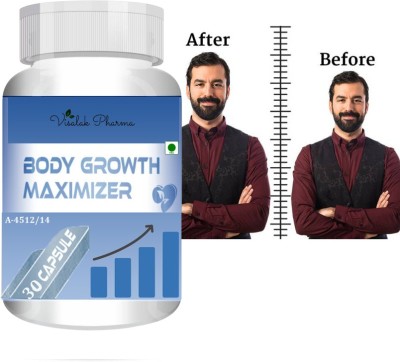 visalak pharma Body Growth Maximizer-Height Growth Pills Increase Height Gain Confidence