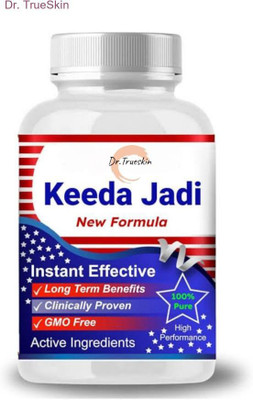 Dr.TrueSkin Keeda Jadi New Formula Capsule Herbal Formula for Vitality & Health(30 Capsules)