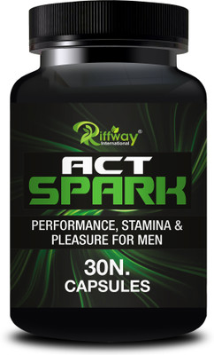 Riffway Act Spark _ Herbal Supplement Stamina Capsule For Better Strength(30 Capsules)