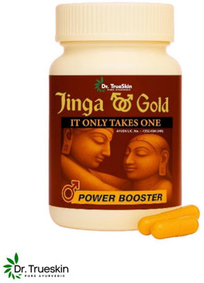Dr.TrueSkin Jinga Gold Herbal Men’s Vitality 30 Capsules(30 Capsules)