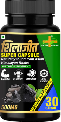 VIKJIT HERBALS SHILAJIT SUPER CAPSULES(30 Capsules)