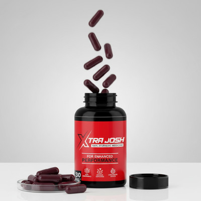 SANTHEWA Xtra Josh Herbal Capsules Men’s Energy & Confidence Booster(30 Capsules)