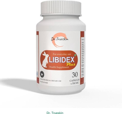Dr.TrueSkin Libidex Plus Capsules - Vitality Booster for Men A01(30 Capsules)