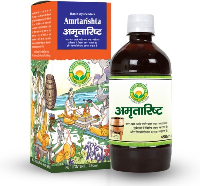 Basic Ayurveda Amritarishta 450ml(Pack of 4)