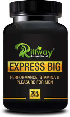 Riffway Express Big _ Herbal Formulation Stamina Capsule For Better Strength(30 Capsules)