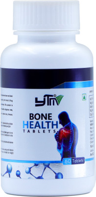 YTM Bone Health Calcium & Vit-D for Immunity, Improve Bone Health,Monitor Iron Level(60 Tablets)