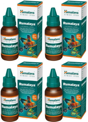 HIMALAYA RUMALAYA LINIMENT 60 ml x Pack of 4(Pack of 4, 240 ml)
