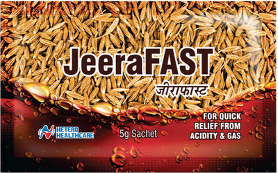 Jeerafast Instant Relief from Acidity and Gas with Active Jeera - Pack of 1(200 g)