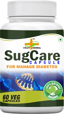 VIKJIT HERBALS SUGCARE CAPSULE FOR MANAGE DIABETES