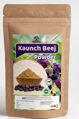 Trivang Kaunch beej Powder Churna 100g MUCUNA PRURIE ,Helps Boost Strength, Stamina(100 g)