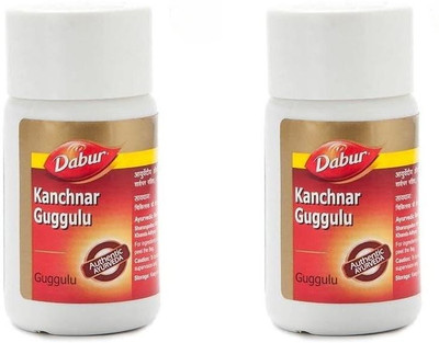 Dabur Kanchnar Guggulu For Ulcers(Pack of 2, 160 Tablets)