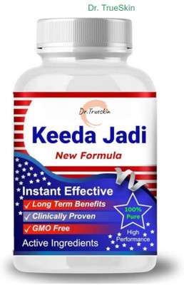 Dr.TrueSkin Keeda Jadi New Formula Capsule Fuel Your Day the Herbal Way(30 Capsules)