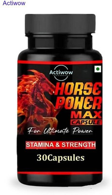 Horse Power Max Capsules Natural Energy Formula for Every Man X09(30 Capsules)