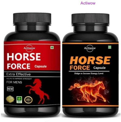 Horse Power Force Capsule Ultimate Energy & Vitality Formula for Men X11(Pack of 2, 30 Capsules)