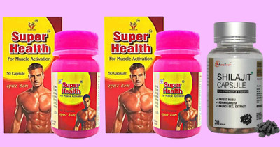 Super health FGBS Ayurvedic Capsule For Immunity Booster HDFGH(Pack of 3, 100 Capsules, 30 Capsules)