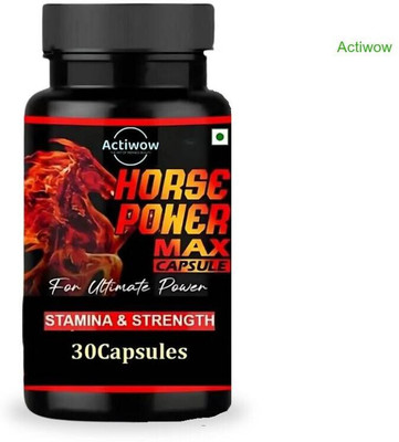 Horse Power Max Capsules Discover the Power of Herbal Endurance X09(30 Capsules)