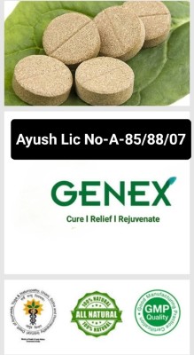 Genex Cyperus scariosus / Nagarmotha / Musta Extract Tablets 120 Tablest Pack.(Pack of 120)