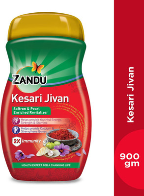 ZANDU Kesari Jivan | Saffron and Pearl Enriched Revitalizer(900 g)