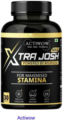 ACTIWOW Xtra Josh Gold Capsules - Herbal Boost Without Limits(30 Capsules)