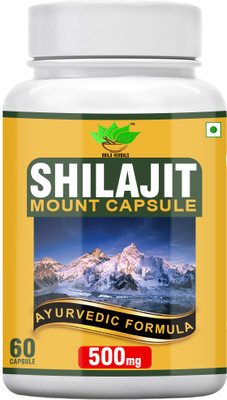 BIRJI HERBALS SHILAJIT MOUNT CAPSULE (60 VEG CAPSULE)(60 Capsules)