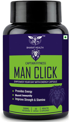 BHARAT HEALTH MAN CLICK CAPSULE (30 VEG CAPSULE)(30 Capsules)